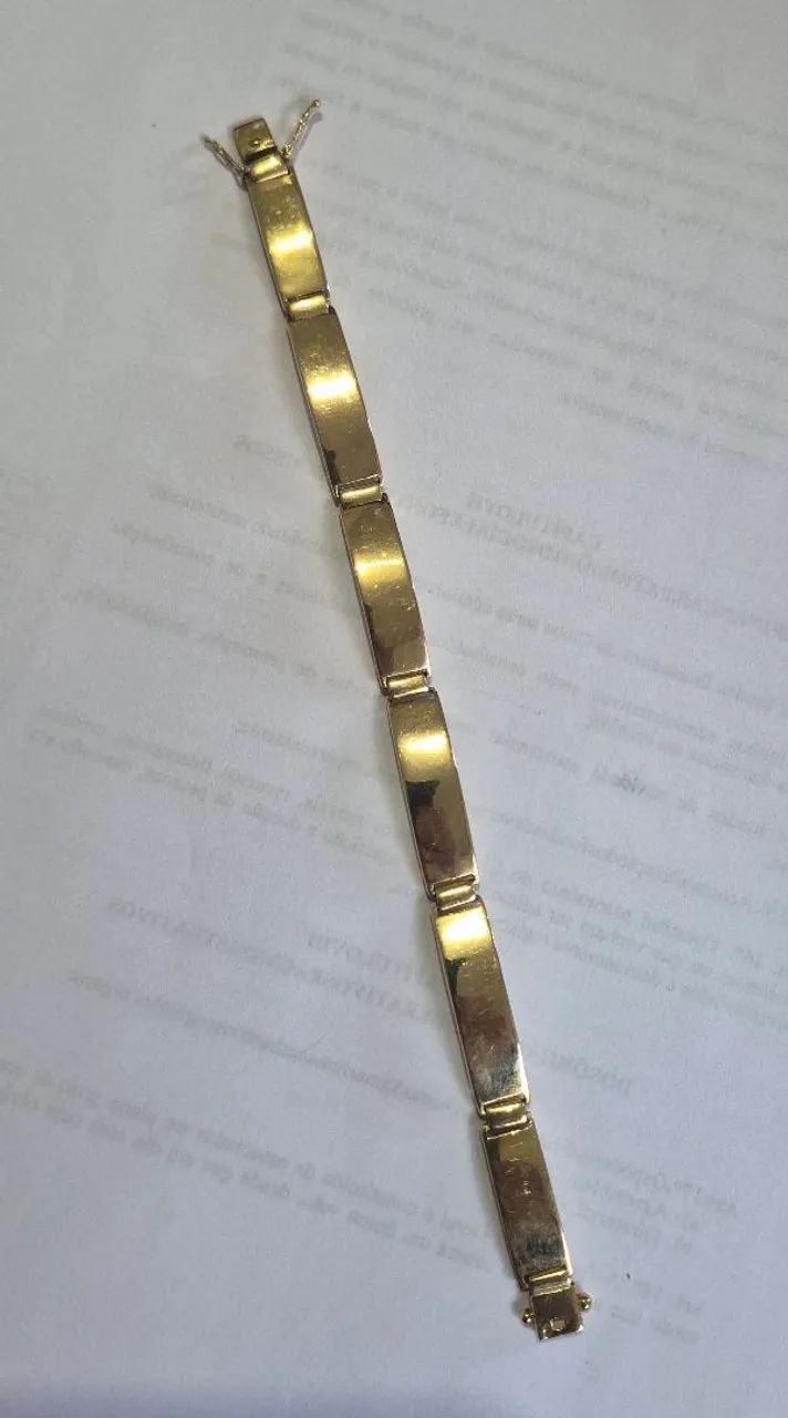 Vendo Bracelete em Ouro 18k - Foto 4