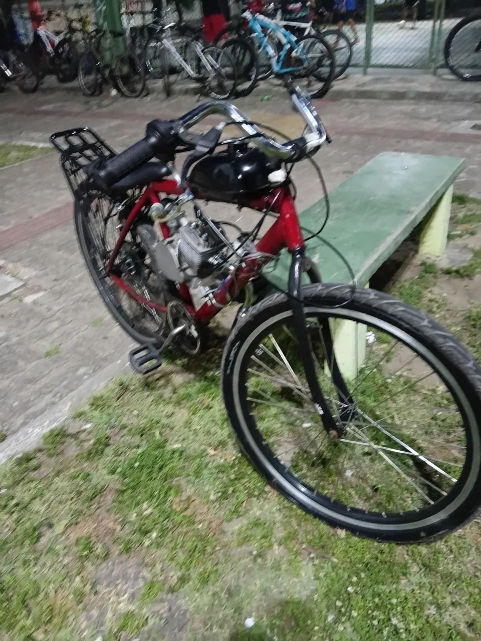 Motorizada zeraaaa pra trocar em aro 29 ou prata - Foto 3
