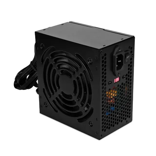 Fonte ATX 500W Real Get com Cabo de Força Bivolt Preto