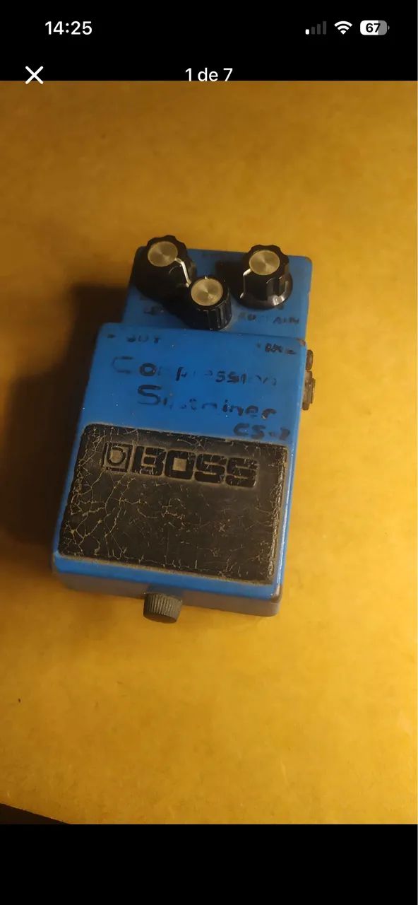 Boss compressor vintage cs-2 - Foto 5