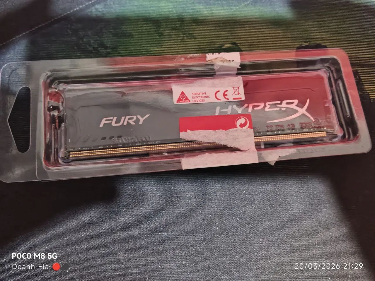 Memória DDR3 8Gb Fury HyperX - Foto 3