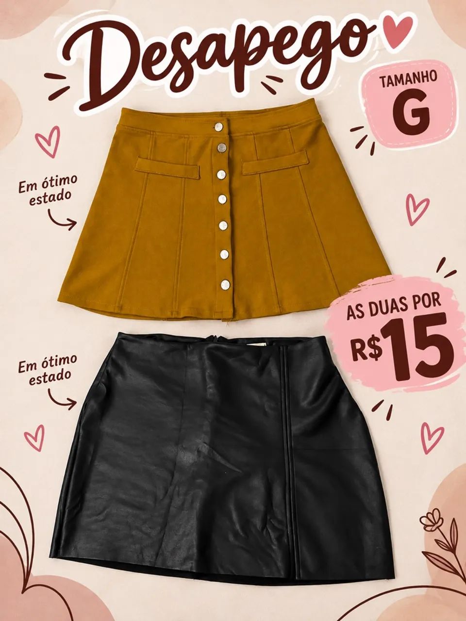 Desapego Peças femininas  - Foto 3