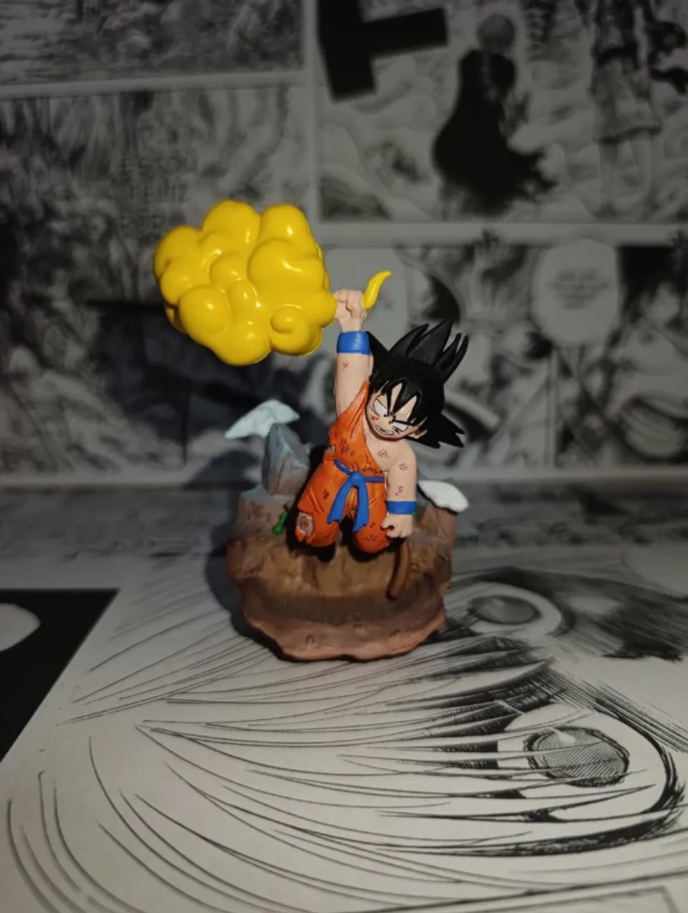 OPORTUNIDADE | Action Figure Goku na Nuvem Voadora - Foto 2