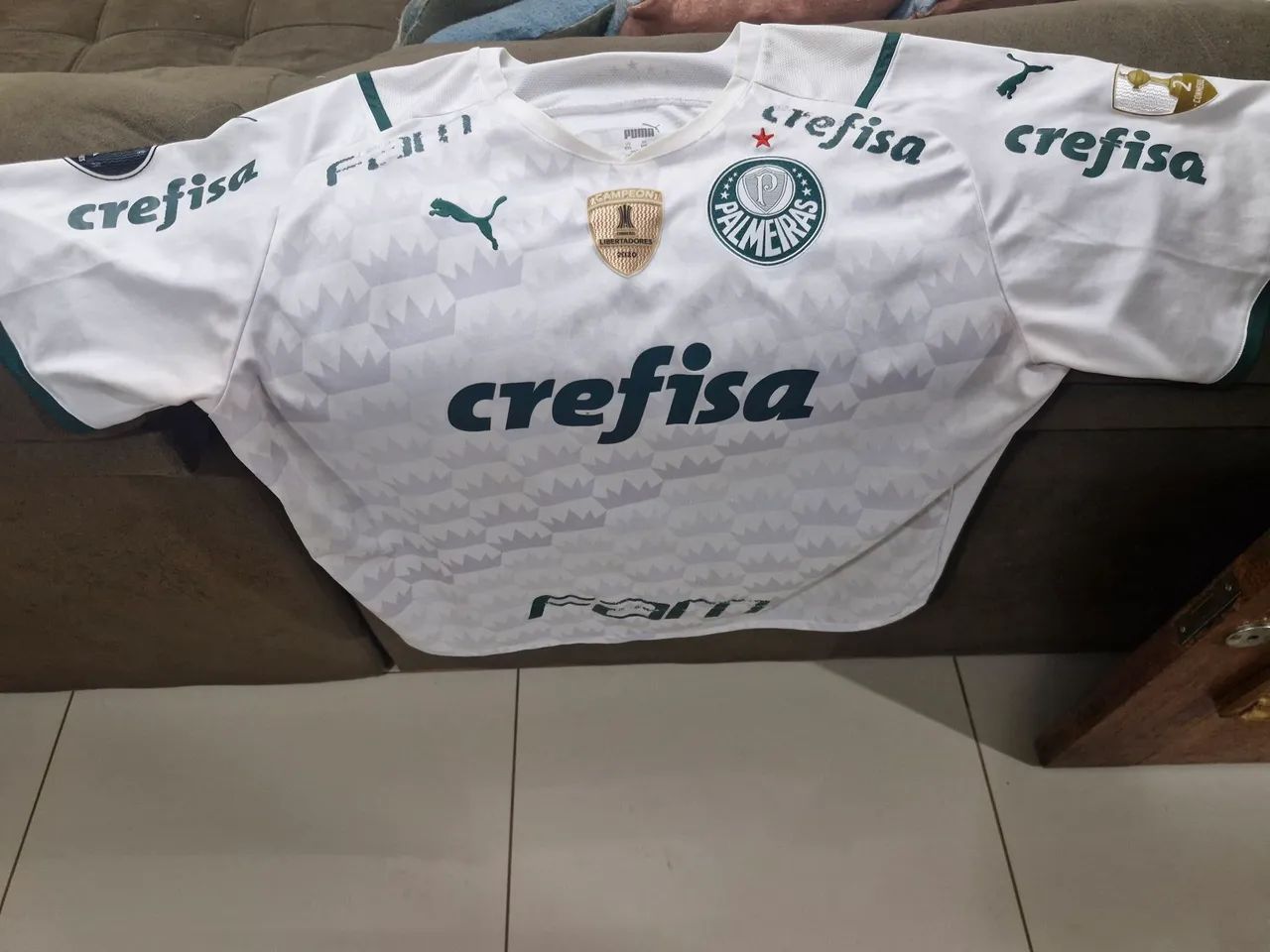 Camisa original Puma Palmeiras 2021 - Egg  - Foto 4