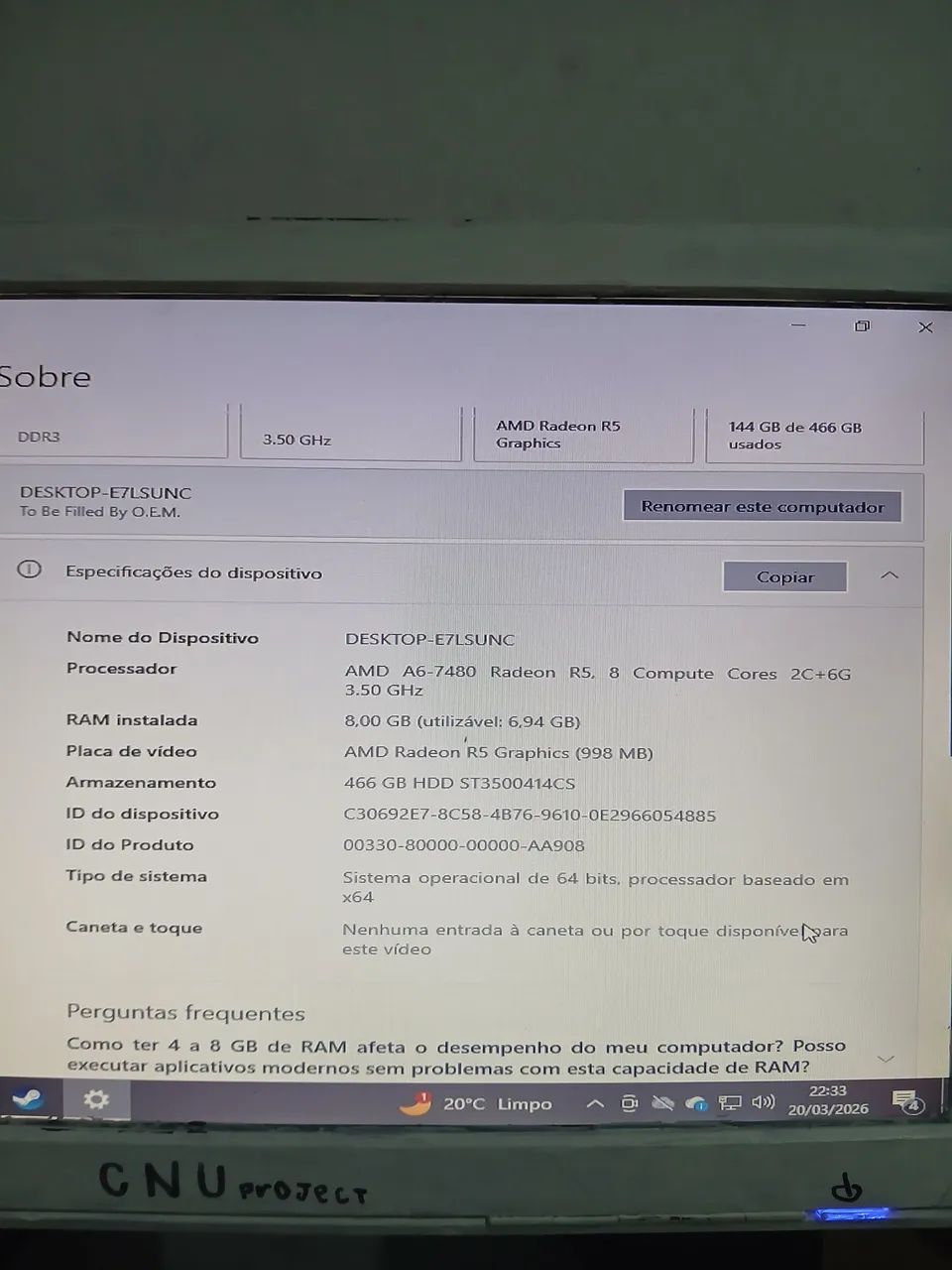 Computador Gamer/Escritório - Foto 3