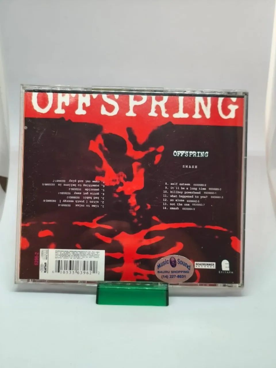 Cd The Offspring Smash 1994 Original - Foto 2