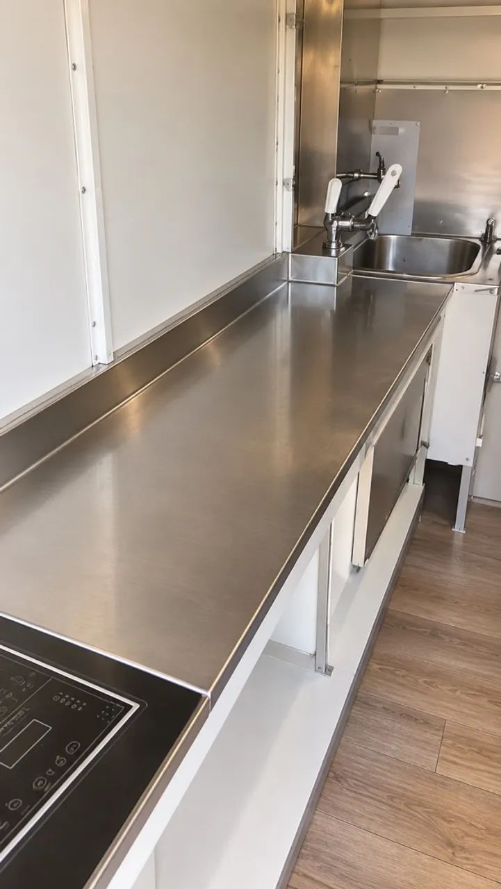 Trailer completo para lanches - pronto para trabalhar - Foto 5
