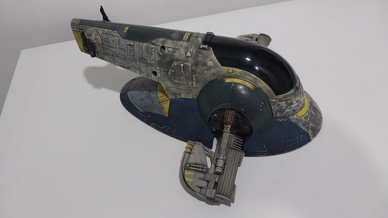 Nave Star Wars Jango Fett Slave One - customizada 