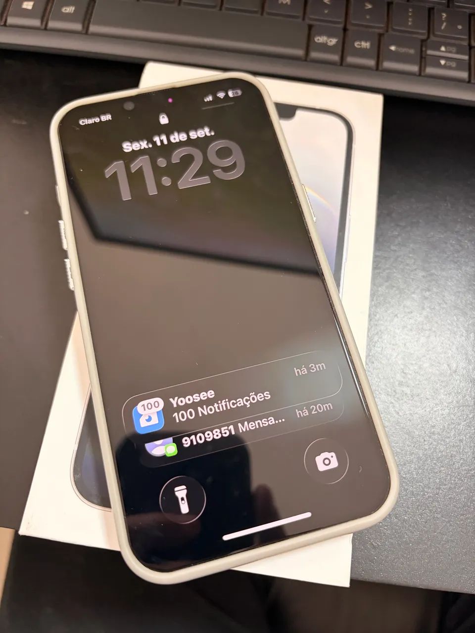 iPhone 16e com nota e garantia !