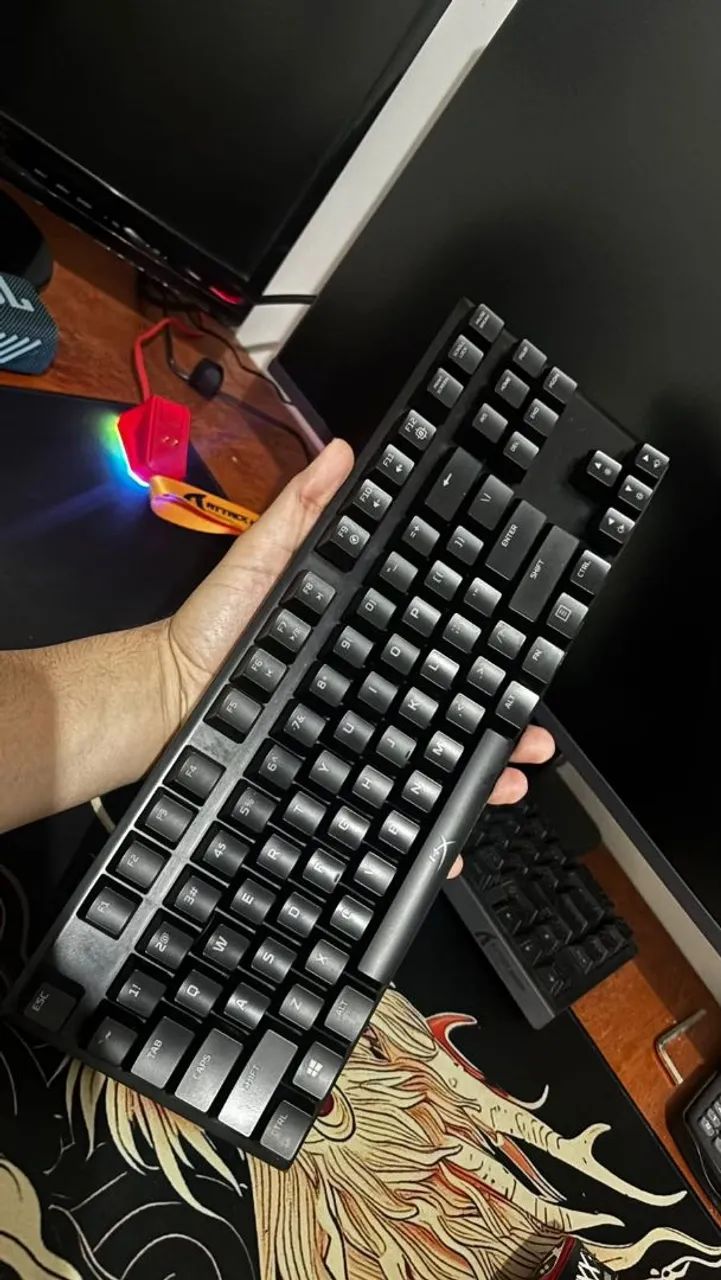Teclado Mecânico HyperX Alloy FPS Pro | Switch Blue | TKL - Foto 2