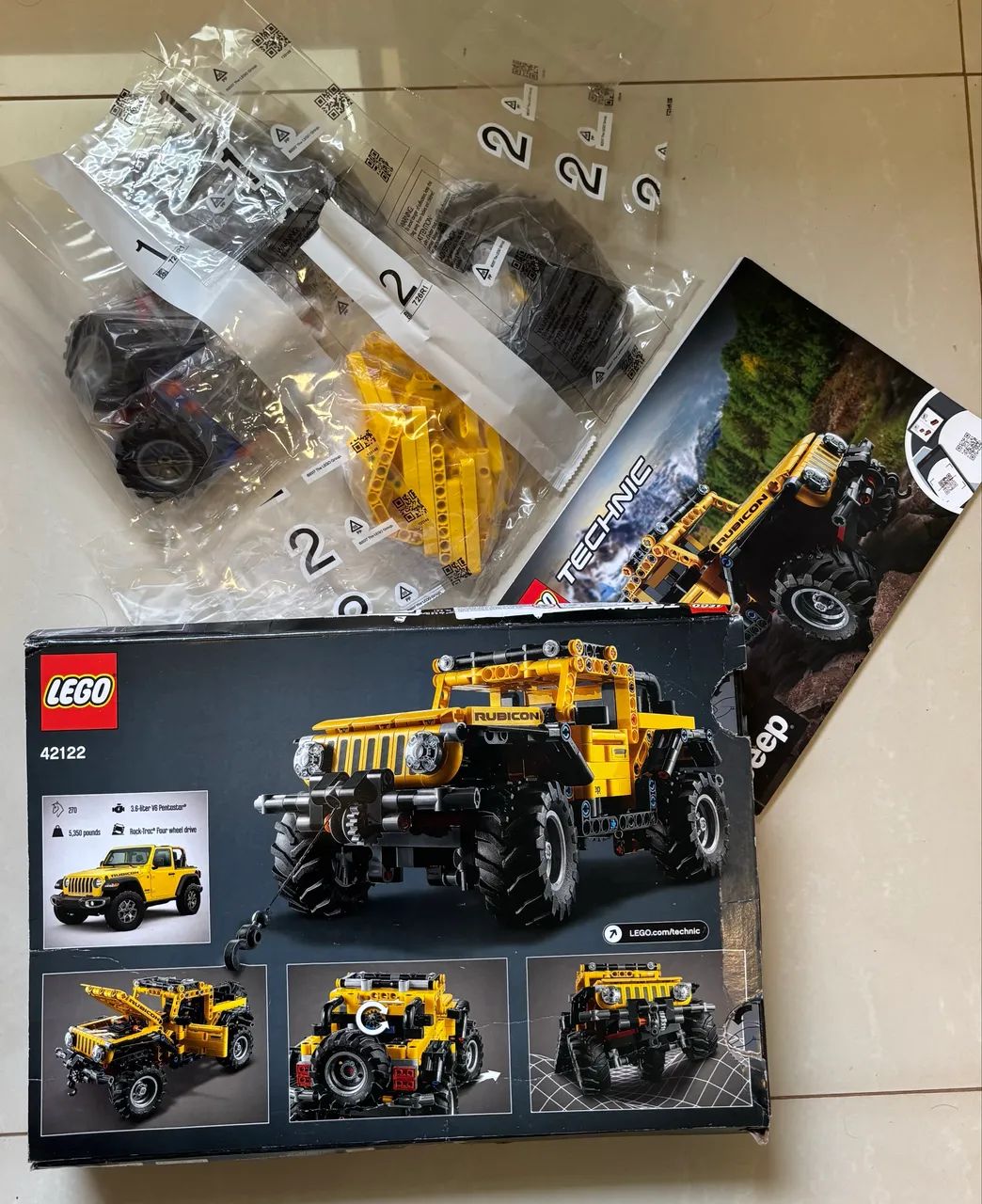 LEGO TECHNIC JEEP WRANGLER - 42122 - Foto 3