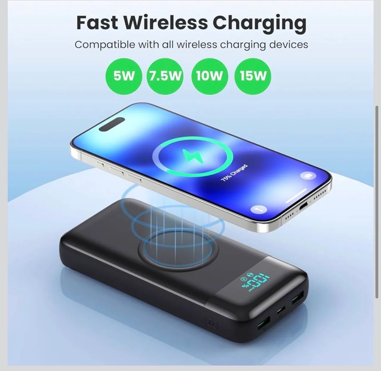 Super power bank 40800mAh - Foto 3