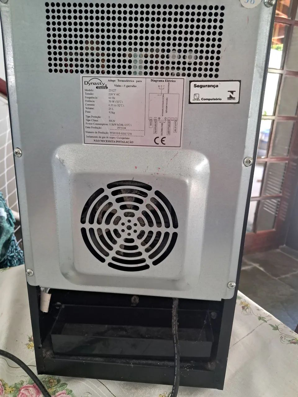 Adega climatizada Dynasty  com manual original - Foto 3