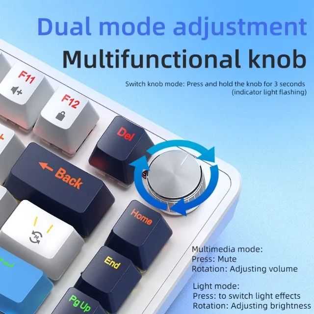 Teclado Mecânico 75% Gamer - Foto 4