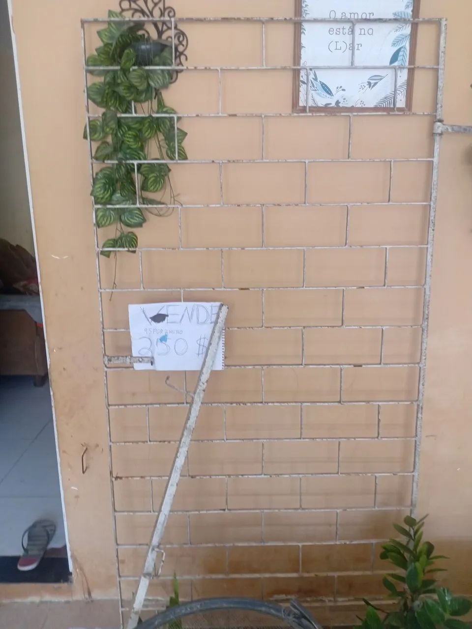 Vendo portão de ferro em ótimo estado 