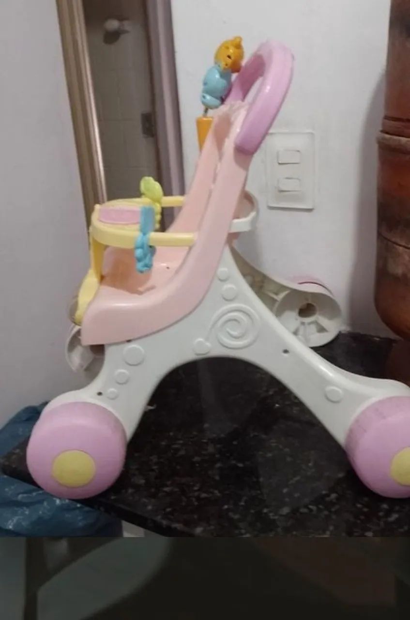 Andador Fisher -price meu primeiro carrinho de bebê - Foto 2