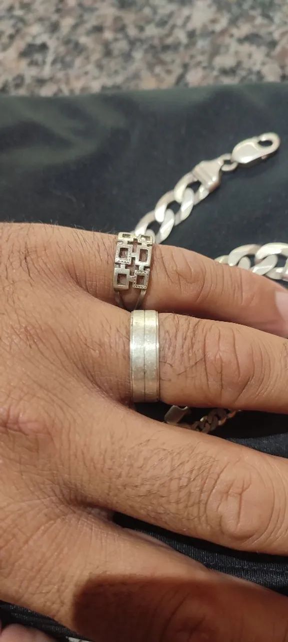 Pulseiras de prata  - Foto 2