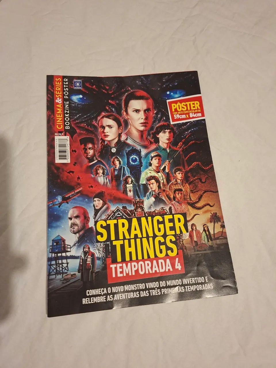 Mega Pôster Stranger Things temporada 4