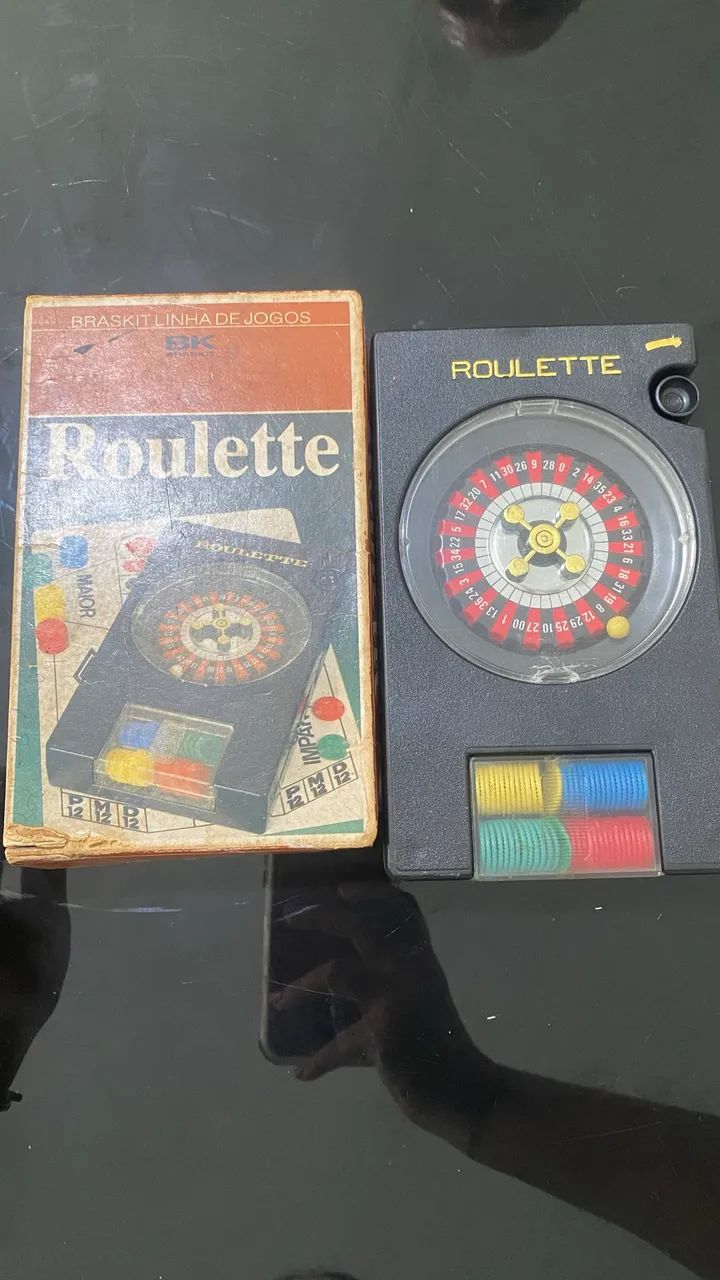 Jogo roullete braskit anos 70 