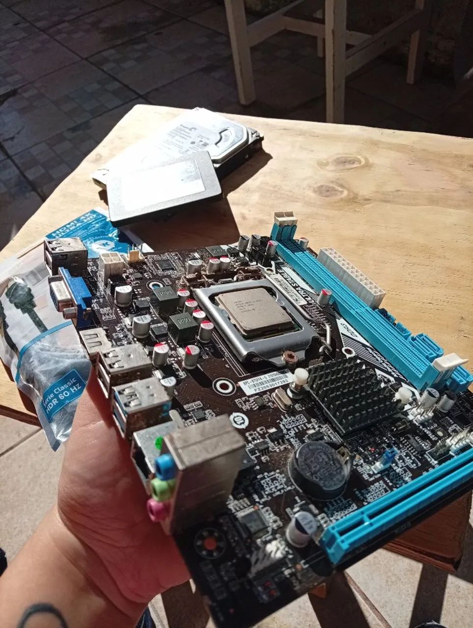 PLACA MAE I5 2° GERAÇÃO + PROCESSADOR 