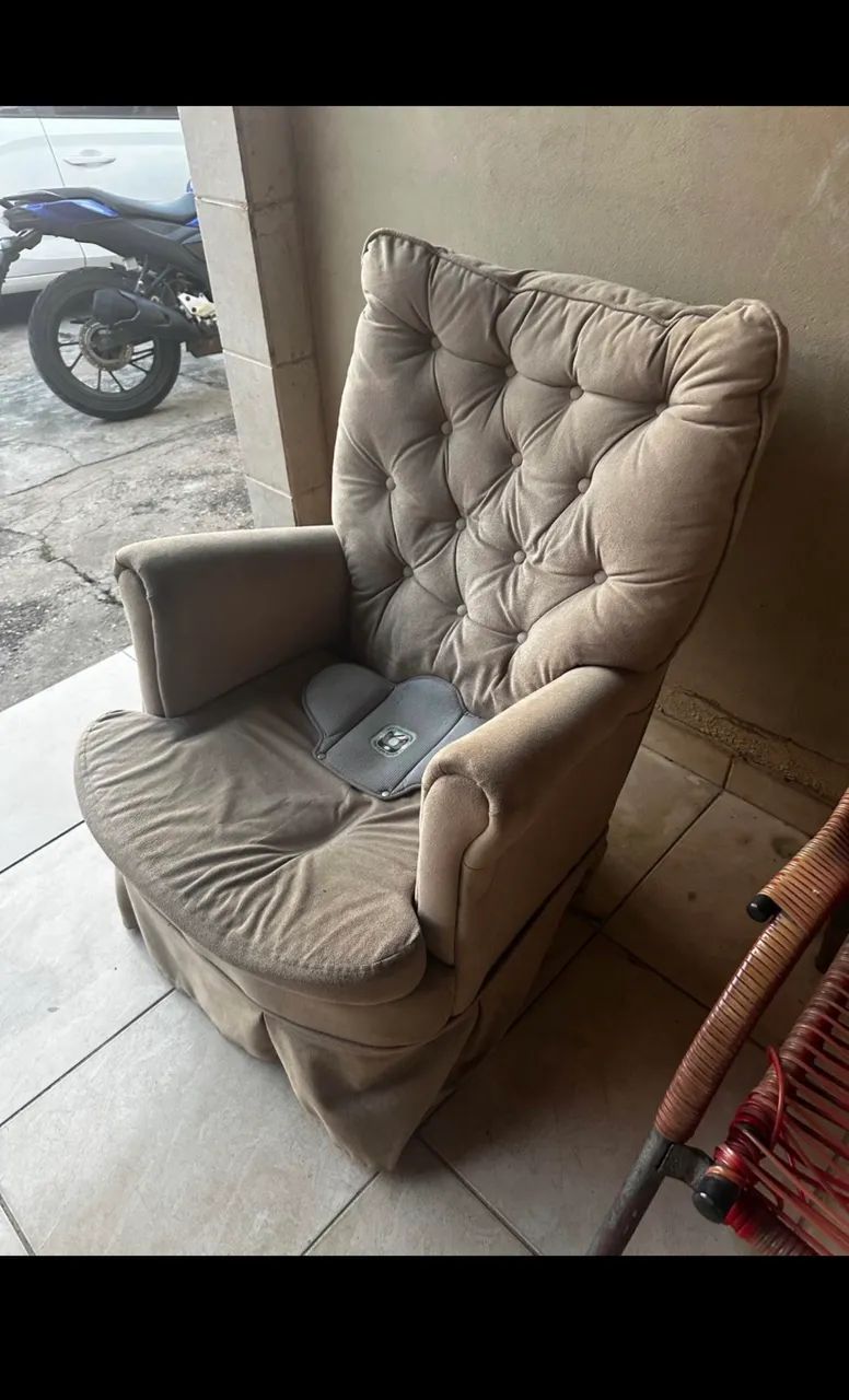 Poltrona amamentação relaxante 
