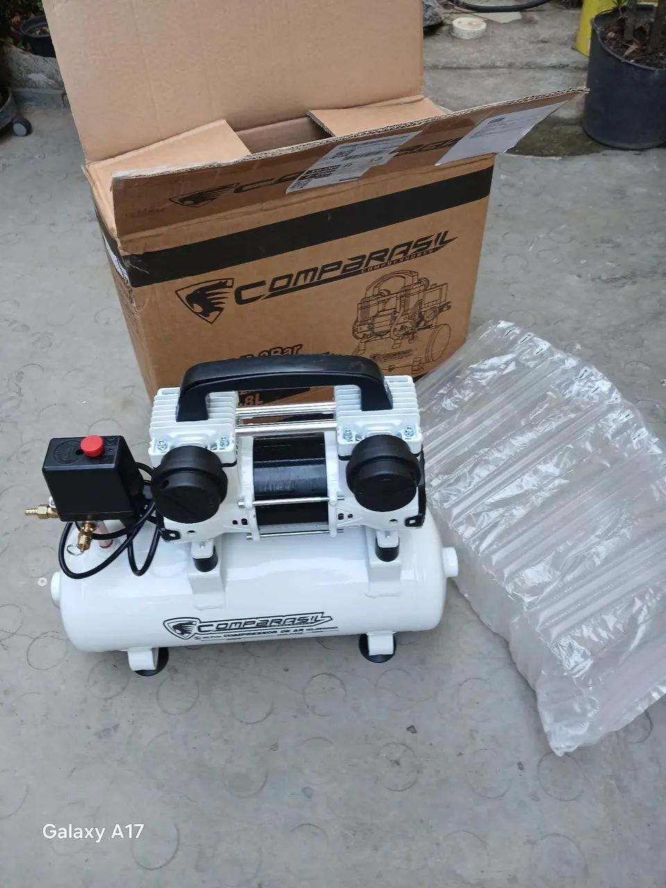 Compressor de ar 8l 220v - Foto 3