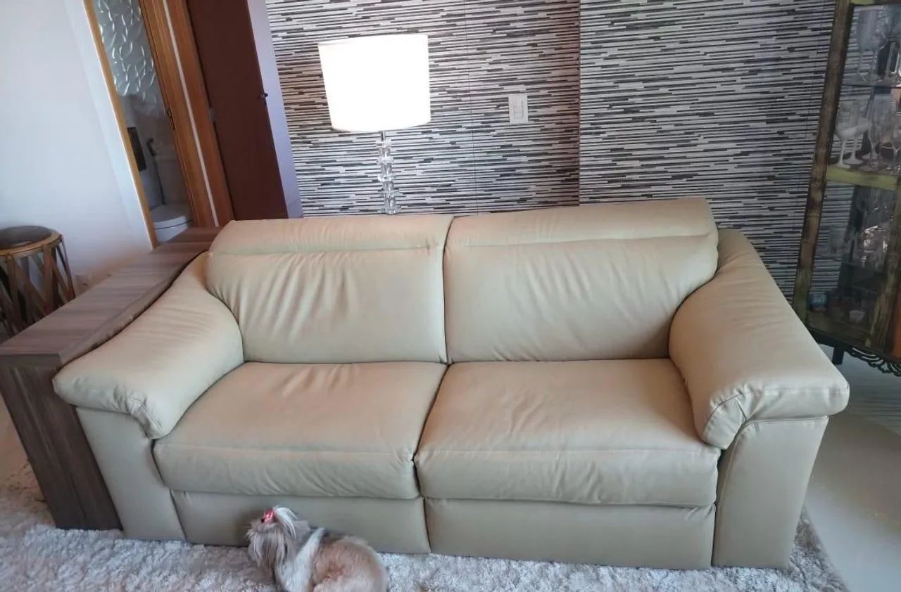 Sofá elétrico natuzzi em couro  - Foto 4