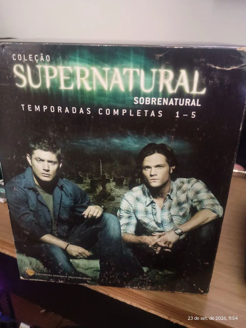 Box super natural temporada de 1 a 5 