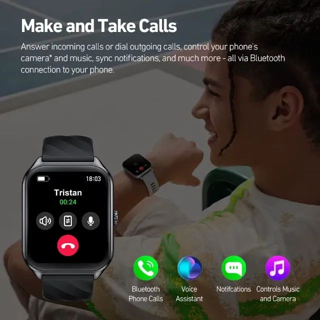 SmartWatch Zeblaze GTS 4 - Display Amoled de 1,94 Polegadas - PRATA - Foto 4