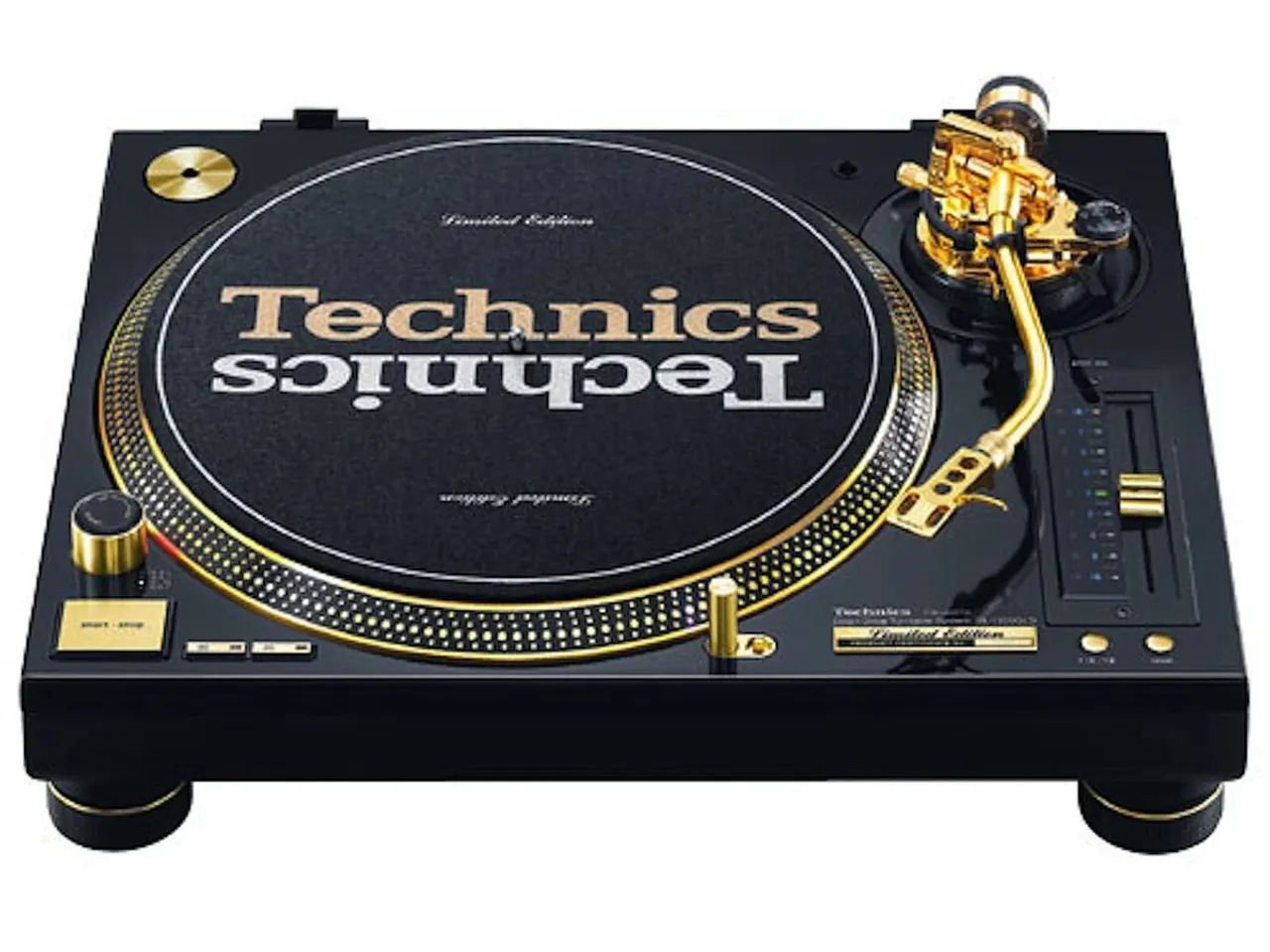 Technics SL-1200 GLD Edição Limitada OURO (PAR) + Mixer SH-DJ1200