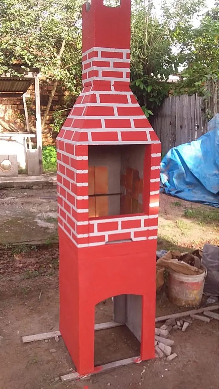 Churrasqueira pré moldada  - Foto 4