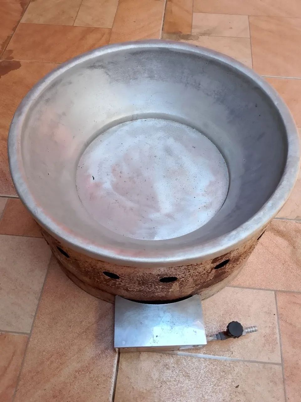 Fritadeira com tacho de aço e cesta  - Foto 3