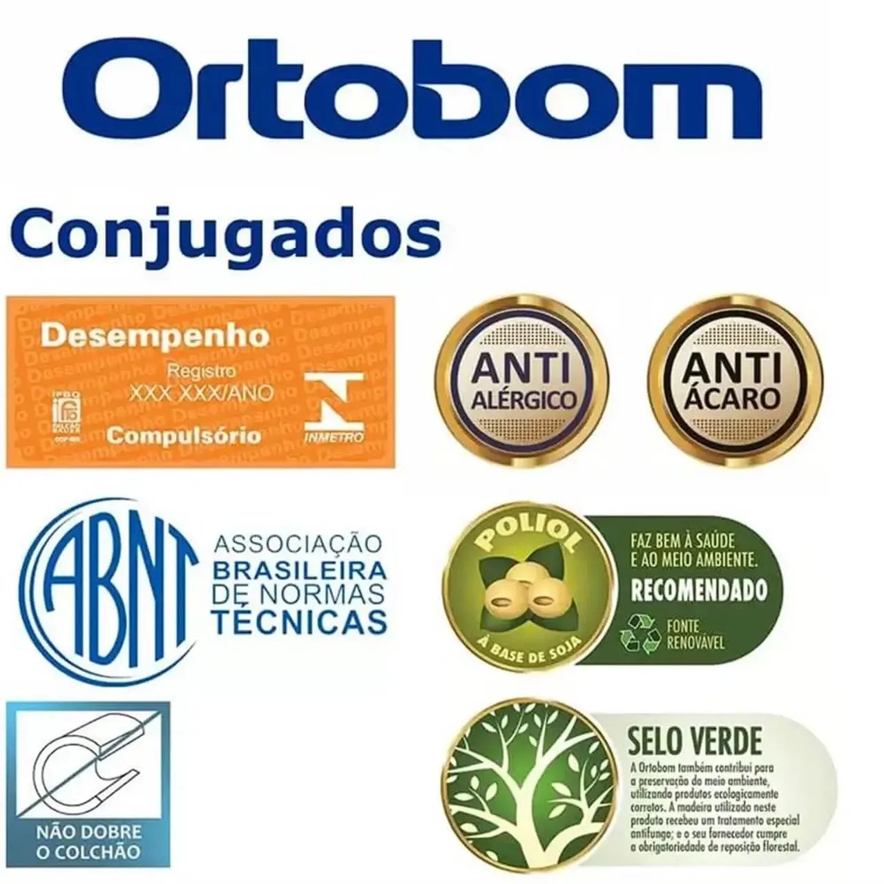Cama Solteiro com Molas Ortobom Spring Dream Box Conjugado / pronta entrega  - Foto 4
