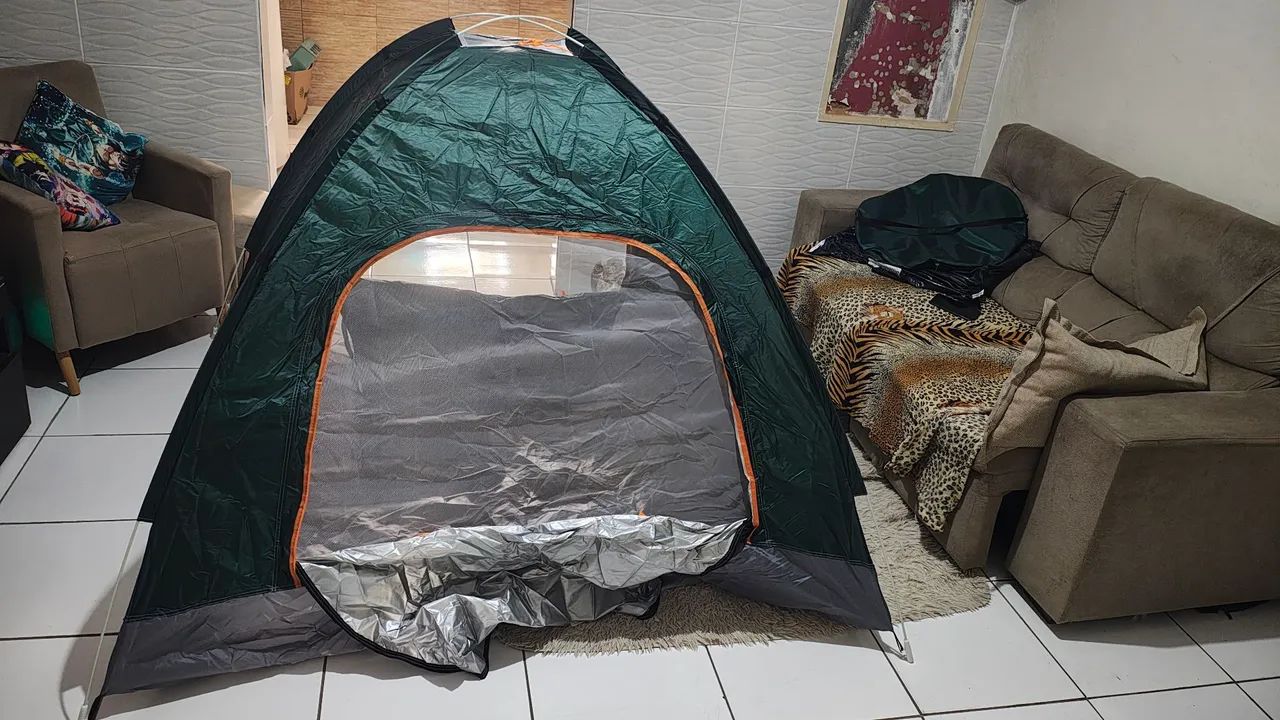 Barraca acampamento automática  - Foto 4
