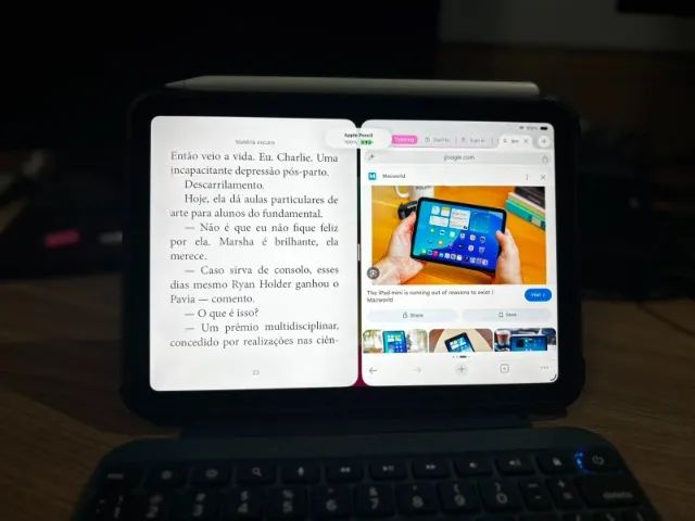 Ipad Mini 6 - 256GB com case de teclado e Apple Pencil - Foto 4