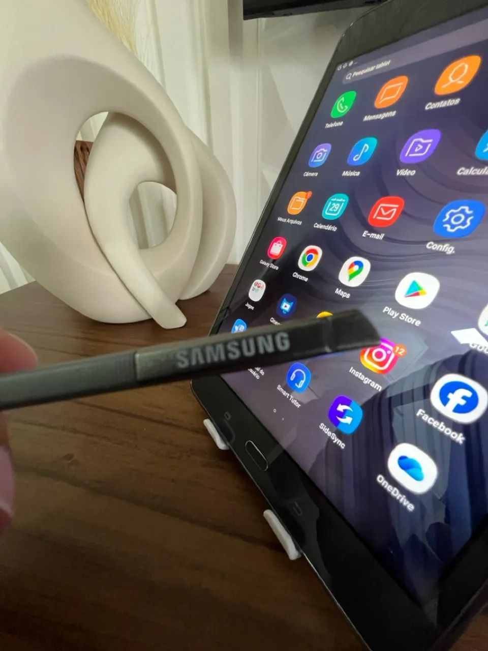 Tablet Samsung Tab A ( antigo ) 100% - Caneta Original  - Foto 3