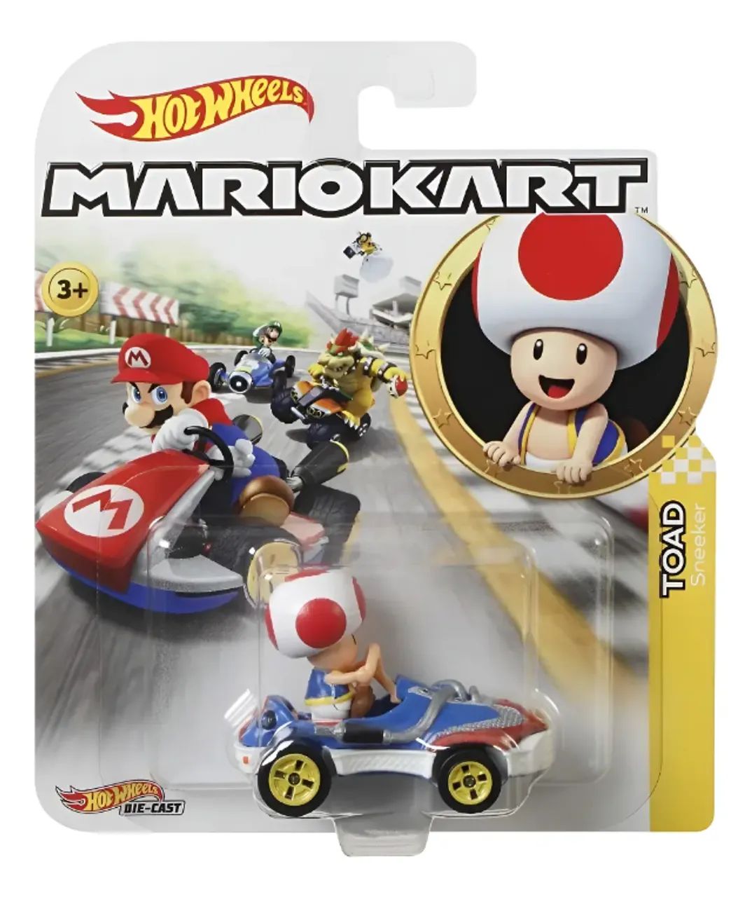 Hot Wheels Mario Kart Toad
