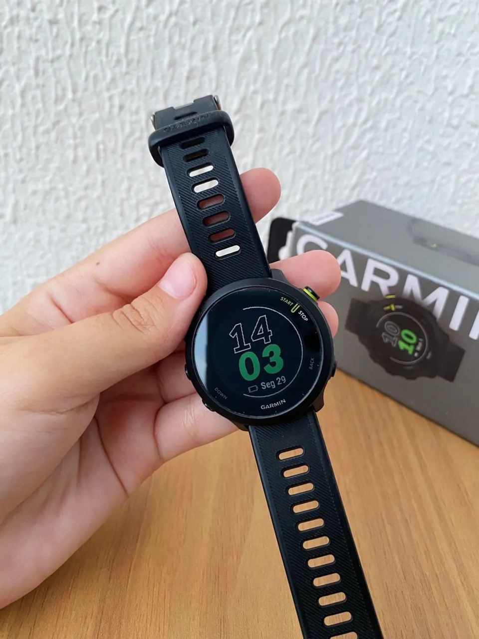 GARMIN FORERUNNER 55 - RELÓGIO ESPORTIVO - Foto 3