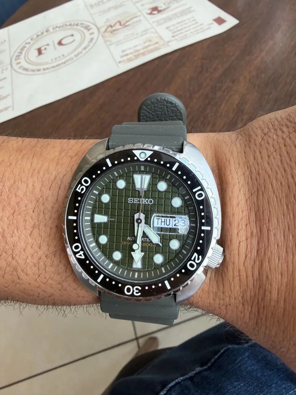 Relógio Seiko King Turtle Granada - Excelente estado  - Foto 4