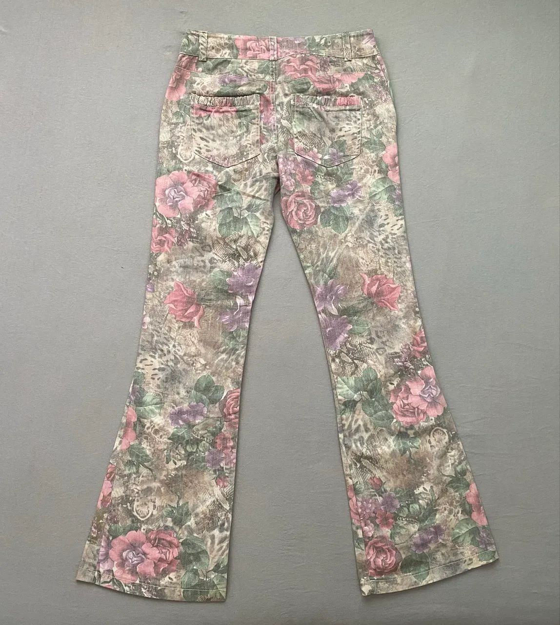 Calça Flare Hayfa Floral - M - Foto 3