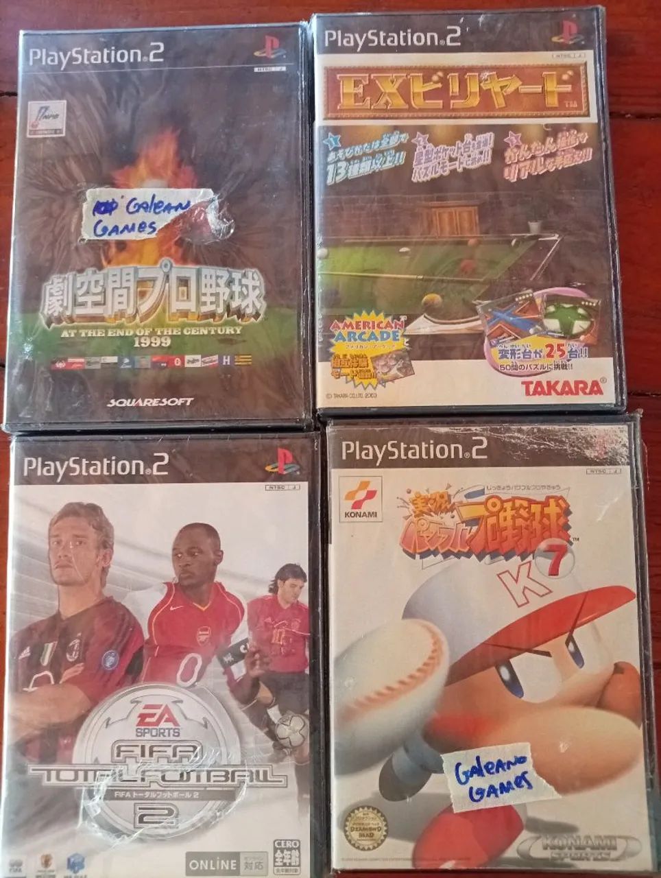 4 jogos de PS2 