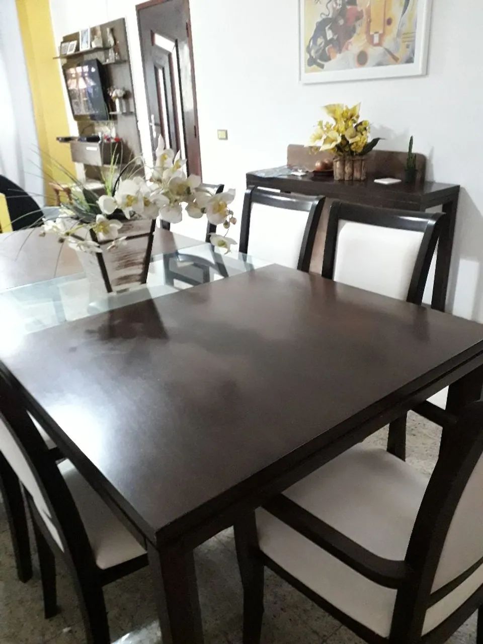 Mesa de jantar com 8 cadeiras  - Foto 4