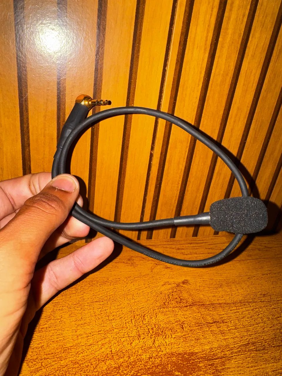 Adaptador de microfone para GoPro original com o microfone original - Foto 3