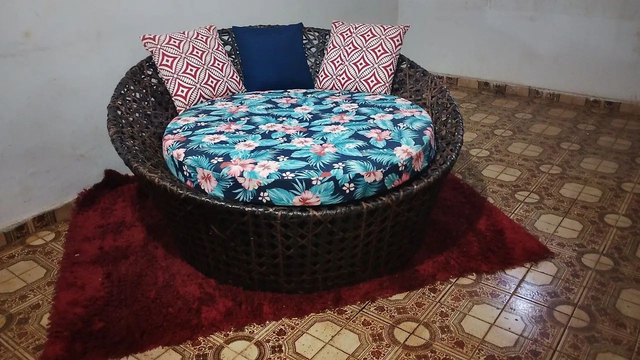 Chese de vime sintético alto padrão  - Foto 2