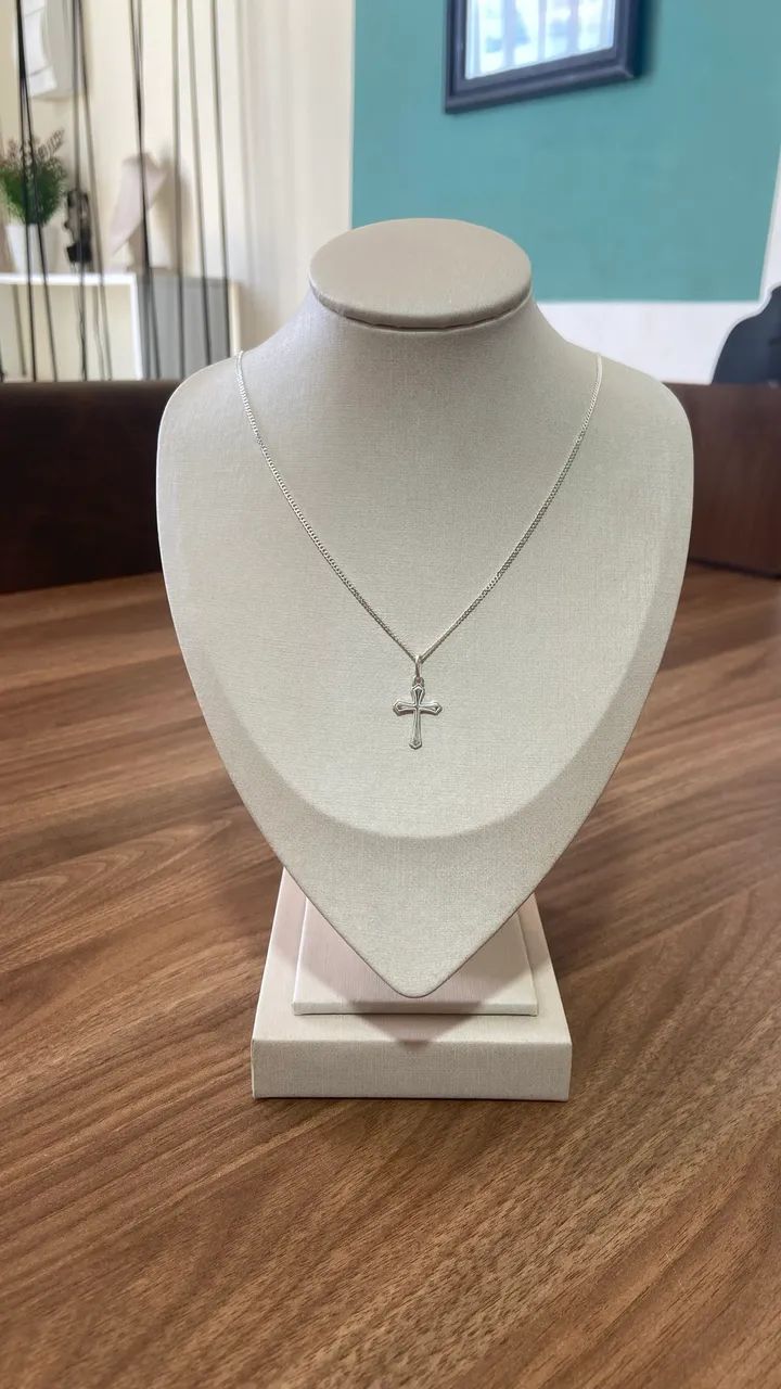 Cordão masculino prata maciça  - Foto 5