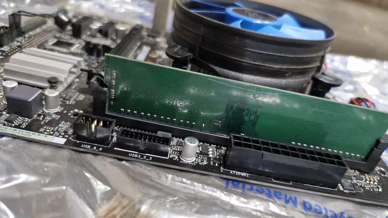 Kit h310m ddr4 intel 8gb - Foto 2