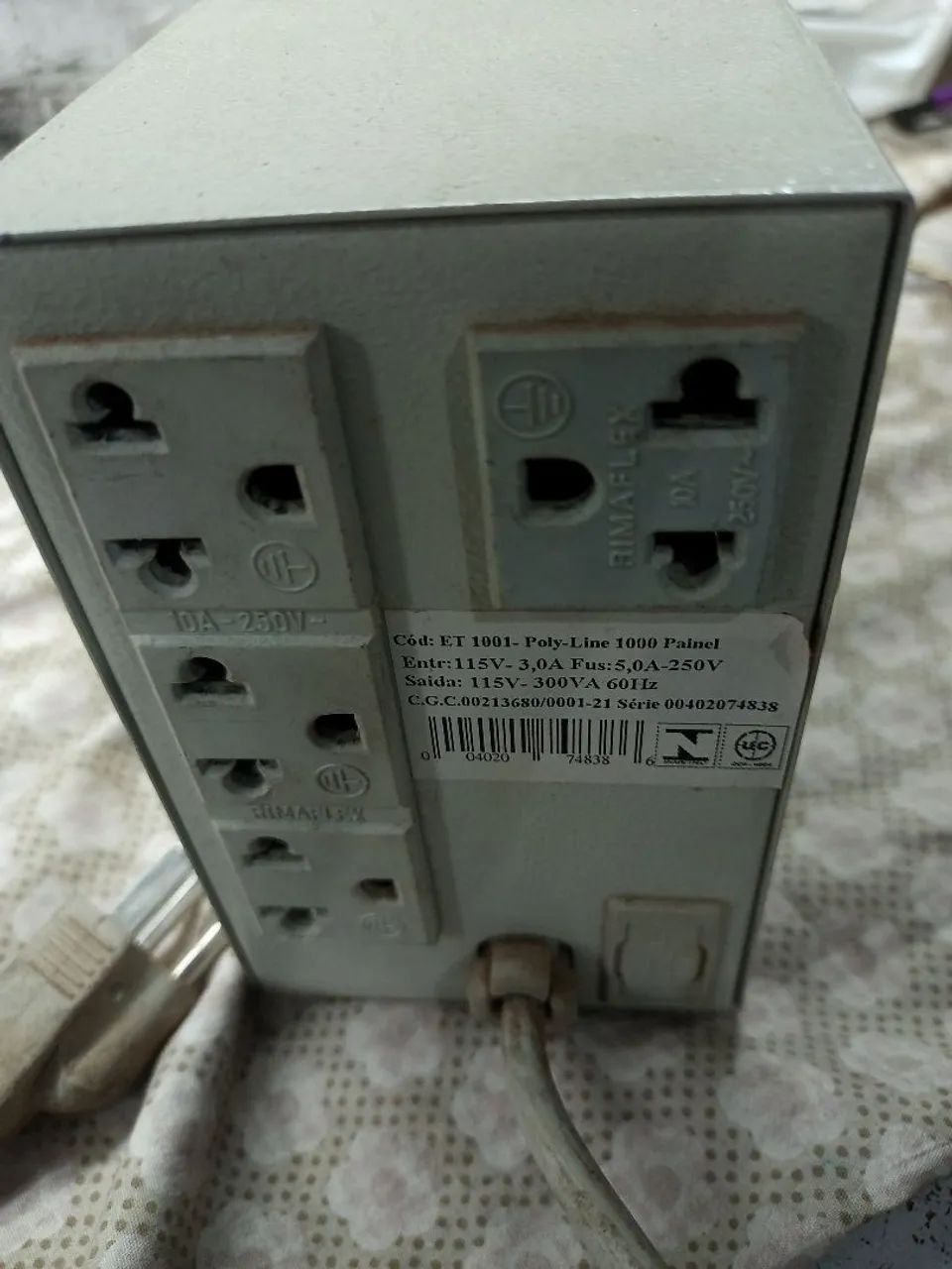 Estabilizador de Pc antigo funcionando perfeitamente  - Foto 3