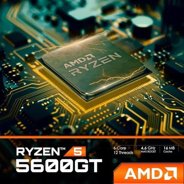 PC Gamer Completo AMD Ryzen 5 5600GT 32GB DDR4 SSD 480GB - Foto 3