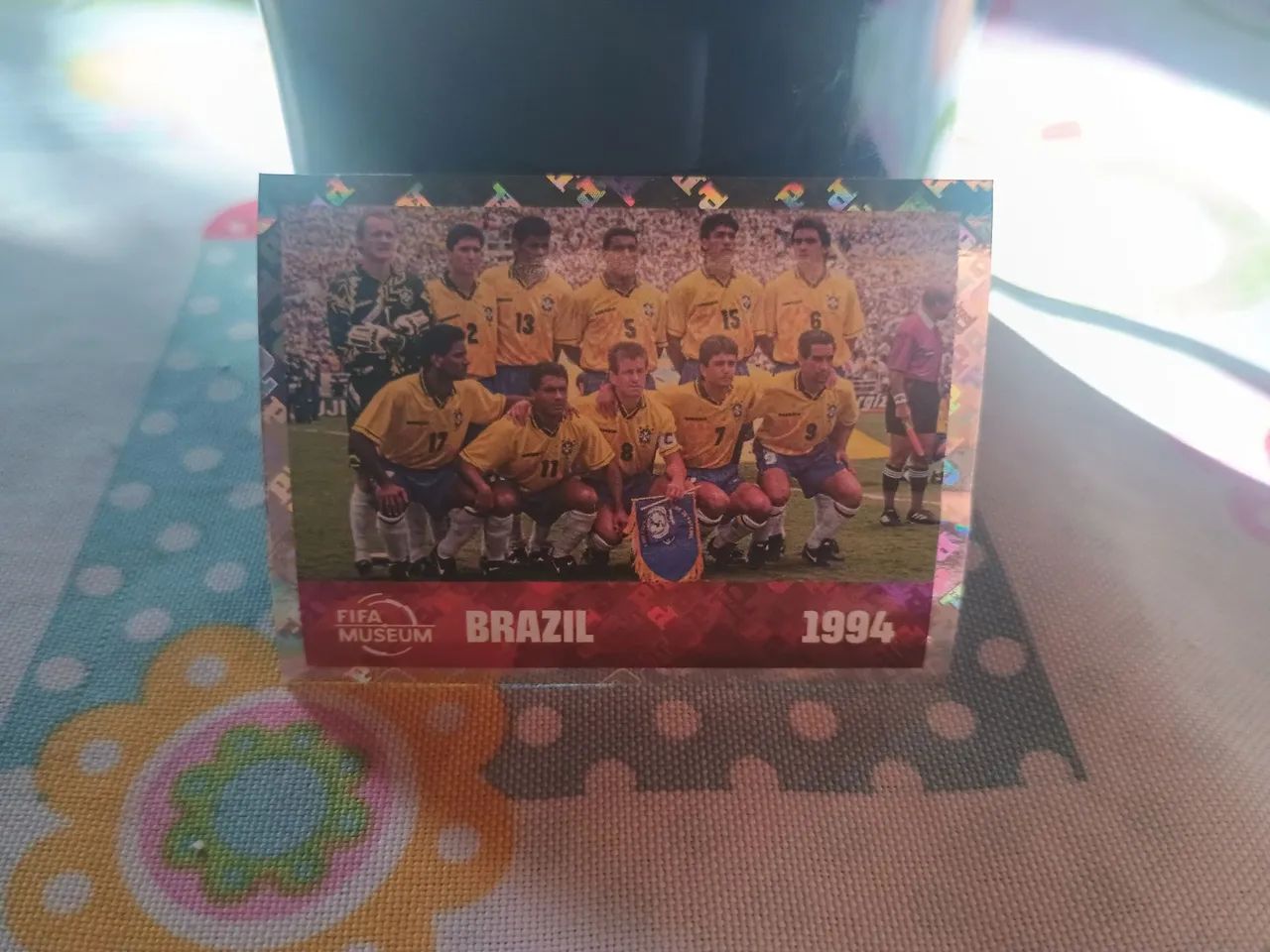 Figurinha da copa, brasil 1994