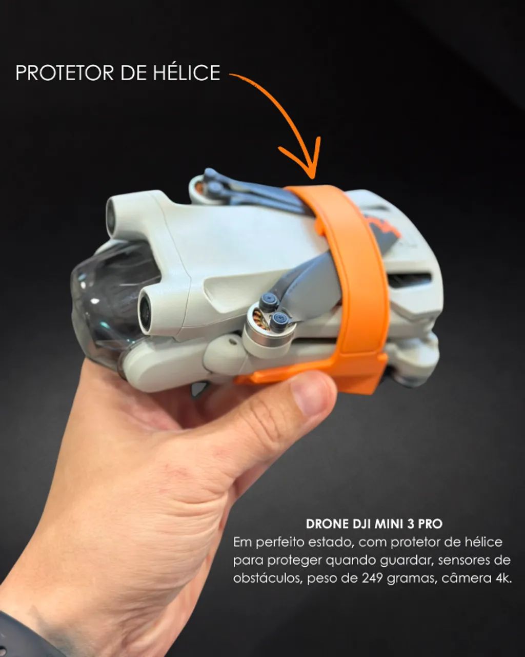 DJI Mini 3 Pro controle RC + Kit Fly More - Foto 2